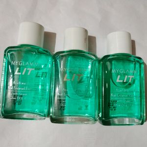 My Glam Lit Nail Polish Remover Pack Of 3
