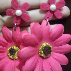 Beautiful Flower Earrings