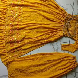 Bridal Haldi Dress