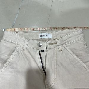 White Cargo Pants