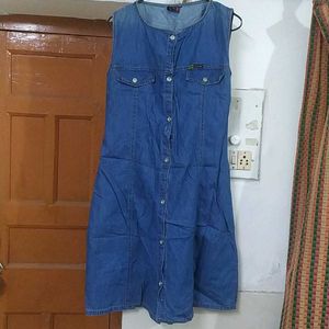 Denim Dress On DIWALI SALE