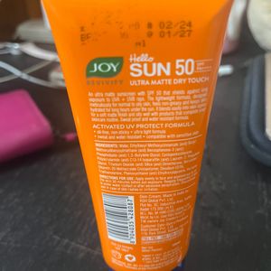 Joy Sunscreen, SPF 50 PA ++++