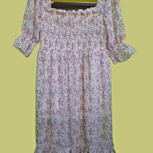 Fancy Imported Georgette Smoking Dress