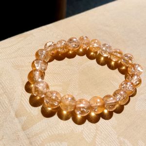 A Peach Crystal Bracelet