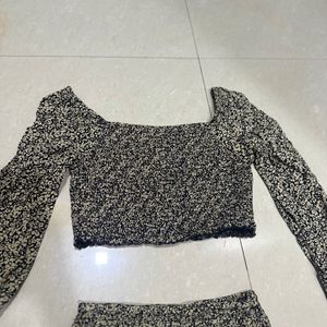 Skirt Top Set