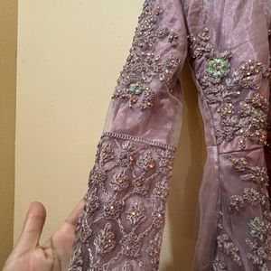 Engagement/party Wear Gown With Dupatta