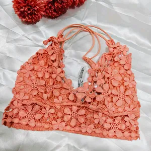 Imported Flower Design Brallet Bra