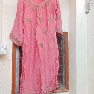 New Peach Gharara Set