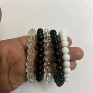 Black And White Bracelet