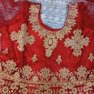 Beautiful Red Lehenga For Girls And Brides