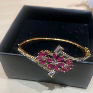 Avon Brand New Ruby Garden Openable Bangle/Bracele