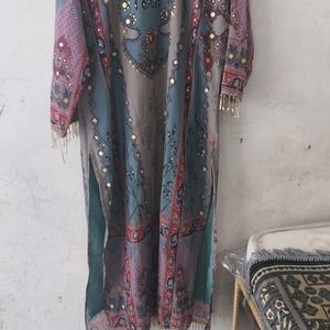 Plazo Kurti Dupatta Set