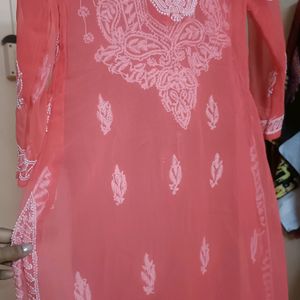 New Chikankari Kurti