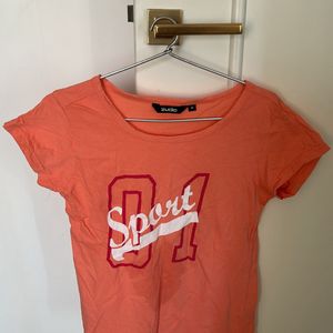 Coral color T shirt