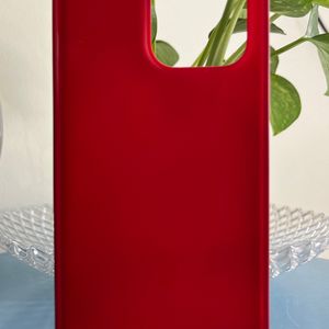 Red Silicone Case For iPhone 13 Pro