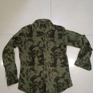 Green And Black Shirt For Men