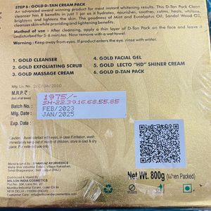 Shahnaz Herbal Gold Facil Kit