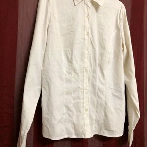 White Full Sleeve Shirt