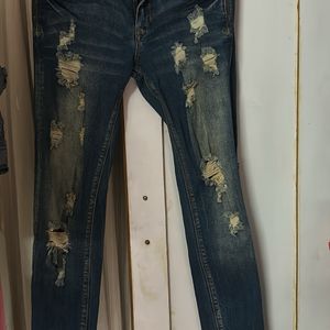 Ripped Denim Skinny