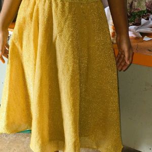 Golden Colour Totally NewSkirt 30₹ Off On Delivery