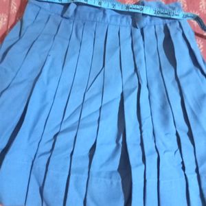 Blue Uniform Skirt For Girls