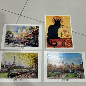 Paris Cute Postcards