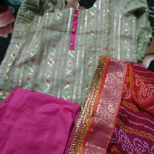 Astal Suit With Dupatta And Pant Set