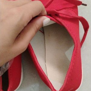 Unisex Red Shoes