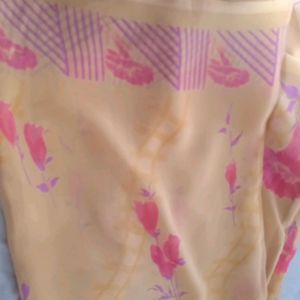 Printed Saree