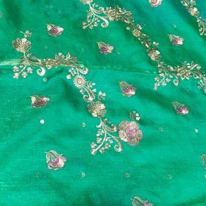 Silk Saree With Blouce