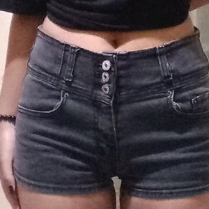 Charcoal Black Shorts