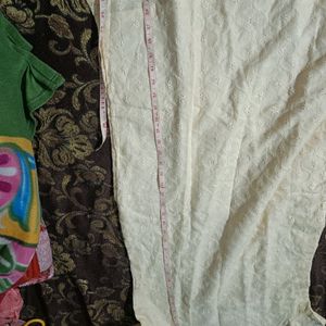 Cotton Chikankari Kurta Set 3 Pcs