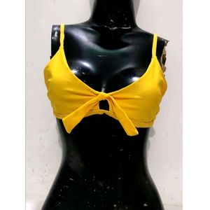 Stylish Yellow Bra From Women