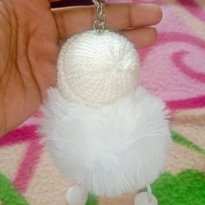 Cute Girl Keychain