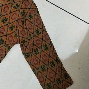 Ikkat Print Kurti