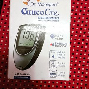 Dr Morepen Gluco One Blood Glucose Monitor