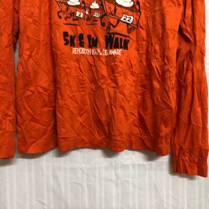 Sport-Tek Orange Long Sleeve T Shirt