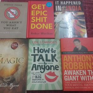 Self Help Motivationals Books