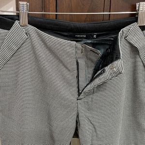 Checked Formal Trousers