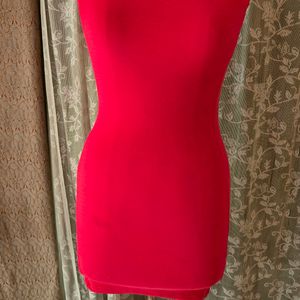 Dark Pink Bodycon Dress For Women