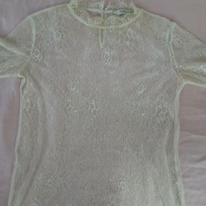 Transparent Lace Top