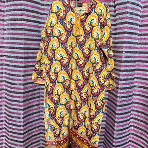 Pakistani Look Full Sleeves Printed Kurta