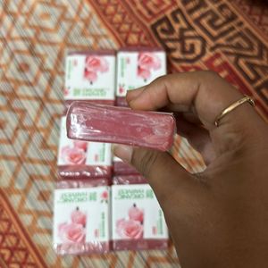 Rose Bathing Soap 7 Pieces