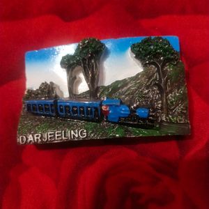 Beautiful Darjeeling Toy Train Fridge Magnet