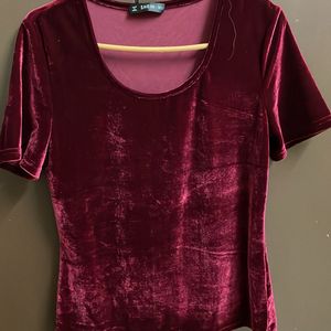 Velvet Party Wear Top