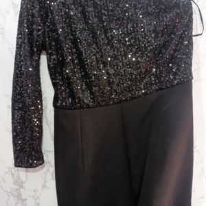 Faballey Embellished Black Women Jumpsuit