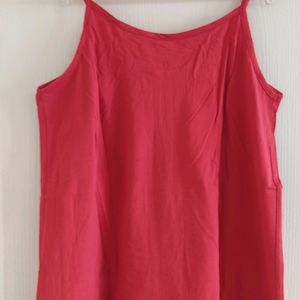 Beautiful Red Sleeveless Top