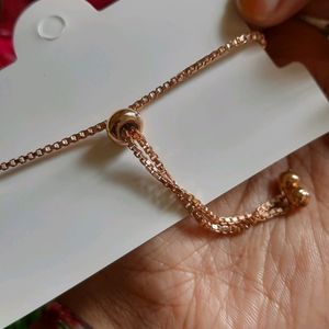 Rose Gold Rhinestone Bracelet✨️