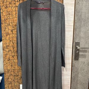 Women Grey Long Shrug