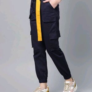 Cargo Parachute Trousers For Women